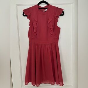 BCBG pink/red mini dress